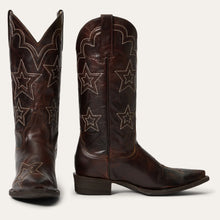 Load image into Gallery viewer, Stetson Brown Women&#39;s Cosmo Snip Toe 0248