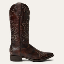 Load image into Gallery viewer, Stetson Brown Women&#39;s Cosmo Snip Toe 0248