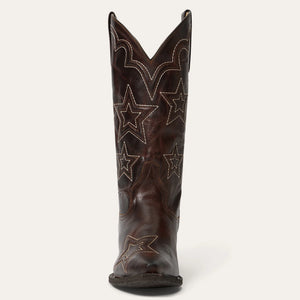 Stetson Brown Women's Cosmo Snip Toe 0248