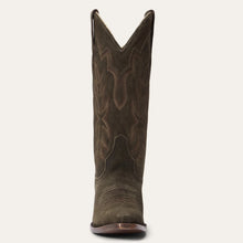 Load image into Gallery viewer, Stetson Women&#39;s Casey Green Leather Snip Toe Boots 0253