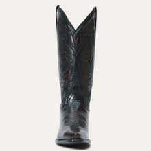 Load image into Gallery viewer, Stetson Women&#39;s Georgia Black Goat Leather Snip Toe Boots 0256