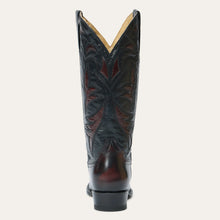 Load image into Gallery viewer, Stetson Women&#39;s Georgia Black Goat Leather Snip Toe Boots 0256