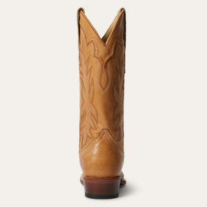 Stetson Women's Casey Brown Leather Snip Toe Boots 0628