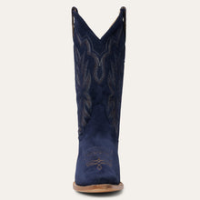 Load image into Gallery viewer, Stetson Blue Women&#39;s Casey Suede Snip Toe 1020