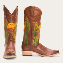 Load image into Gallery viewer, Stetson Women&#39;s Brown Goldie Snip Toe Boots 12-021-6105-1281 BR