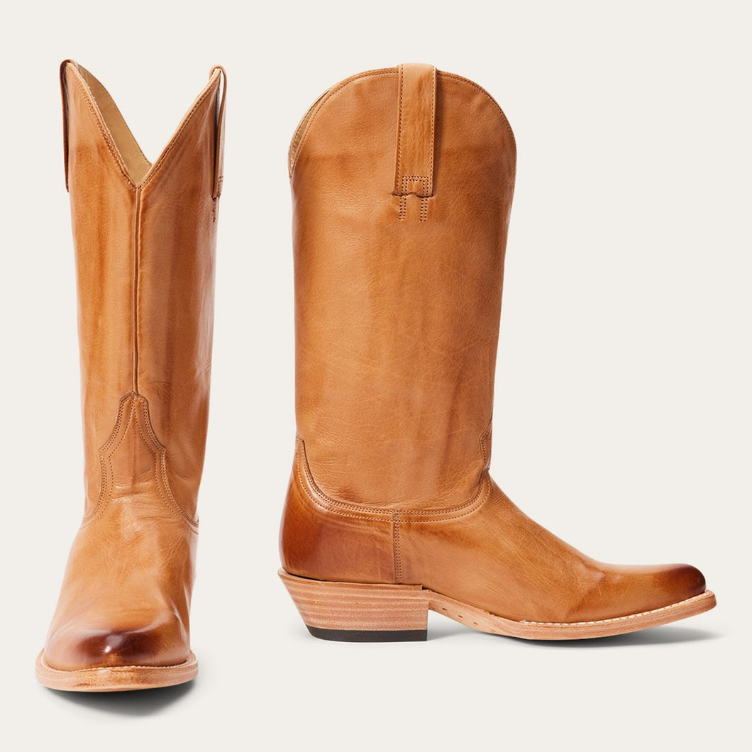 Stetson Women's Tan Emory Snip Toe Boots 12-021-6107-1367 TA