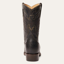 Load image into Gallery viewer, Stetson Women's Tate Black Leather Snip Toe Boots 0339