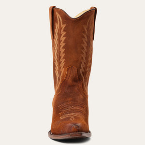 Stetson Brown Women's Parker Suede Snip Toe 0342