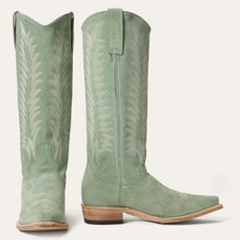 Load image into Gallery viewer, Stetson Women's Emme Blue Leather Snip Toe Boots 1298