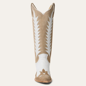 Stetson Women's Beth Tan Leather Snip Toe Boots 1299