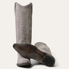 Load image into Gallery viewer, Stetson Grey Women&#39;s Emme Grey Suede Snip Toe 1349