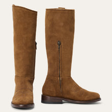 Load image into Gallery viewer, Stetson Women's Lana Tan Leather Round Toe Boots 0490