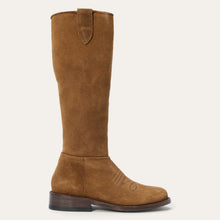 Load image into Gallery viewer, Stetson Women's Lana Tan Leather Round Toe Boots 0490