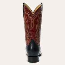 Load image into Gallery viewer, Stetson Women's Jessica Black Leather Square Toe Boots 0727