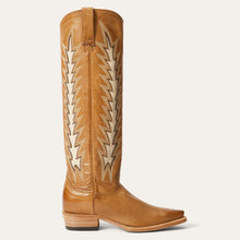 Load image into Gallery viewer, Stetson Women&#39;s Johnnie Brown Calf Leather Snip Toe Boots 1338