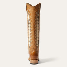 Load image into Gallery viewer, Stetson Women&#39;s Johnnie Brown Calf Leather Snip Toe Boots 1338