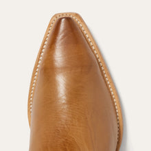 Load image into Gallery viewer, Stetson Women&#39;s Johnnie Brown Calf Leather Snip Toe Boots 1338