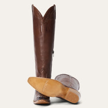Load image into Gallery viewer, Stetson Women&#39;s Sutton Brown Calf Leather Snip Toe Boots 1357