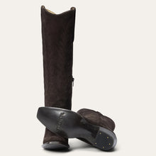 Load image into Gallery viewer, Stetson Women&#39;s Loretta Brown Leather Snip Toe Boots 1161