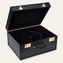 Load image into Gallery viewer, Stetson Black Premium Leather Hat Case