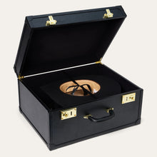 Load image into Gallery viewer, Stetson Black Premium Leather Hat Case