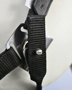 CorrectConnect Magna Halter  in Black With Leather Breakaway