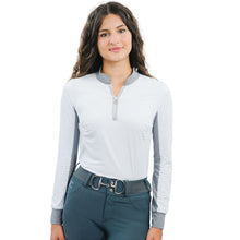 Load image into Gallery viewer, CorrectConnect White Sun Shirt with Glitter Bars