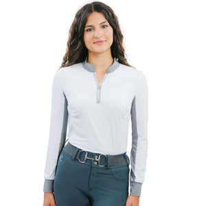 CorrectConnect White Sun Shirt with Glitter Bars