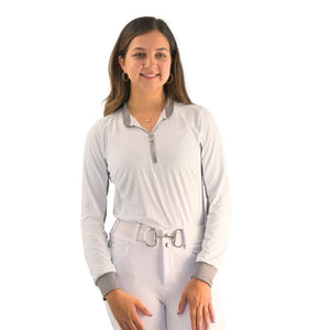 CorrectConnect White Sun Shirt with Glitter Bars