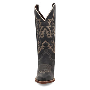 Laredo Women's Carly Navy Leather Snip Toe Boot 20025