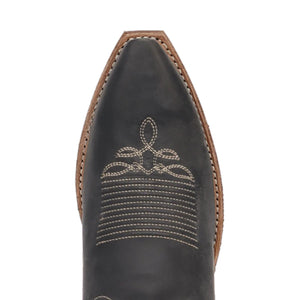 Laredo Women's Carly Navy Leather Snip Toe Boot 20025