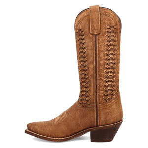Laredo Women's Ashlee Tan Leather Snip Toe Boot 20027