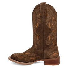Load image into Gallery viewer, Laredo Women&#39;s Millie Olive Leather Square Toe Boot 2006