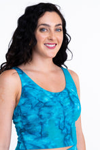 Load image into Gallery viewer, Sports Bra - Bali Calm Betta Fish L