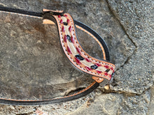 Load image into Gallery viewer, Alamo Saddlery Cheetah Rose 5/8 Inch wave one ear 2074