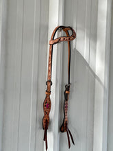 Load image into Gallery viewer, Alamo Saddlery Cheetah Rose 5/8 Inch wave one ear 2074