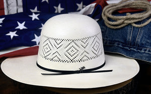 Baily Hedley Open 4.25 20X Natural Straw Hat S2310OP