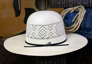 Baily Hedley Open 4.25 20X Natural Straw Hat S2310OP