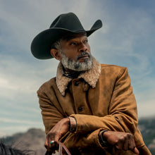 Load image into Gallery viewer, Stetson Men's Brown Antique Suede Shearling Jacket 6654