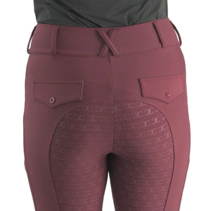 CorrectConnect Burgundy Just Right Summer Breeches + Free Bit Belt