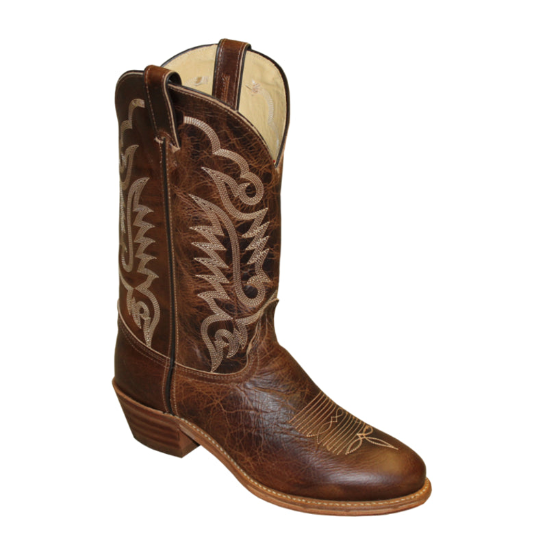 Abilene Men's 12” Brown Cowhide Round Toe Boot 6428