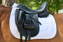 Load image into Gallery viewer, CorrectConnect Dressage Mesh Saddle Pad with Quick Dry Cotton Lining in Navy, White or Black