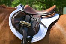 Load image into Gallery viewer, CorrectConnect Contour Jump Mesh Saddle Pad with Quick Dry Cotton Lining in Navy, White or Black