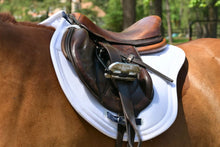 Load image into Gallery viewer, CorrectConnect Contour Jump Mesh Saddle Pad with Quick Dry Cotton Lining in Navy, White or Black