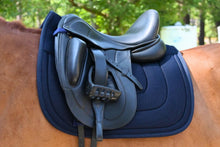 Load image into Gallery viewer, CorrectConnect Dressage Mesh Saddle Pad with Quick Dry Cotton Lining in Navy, White or Black