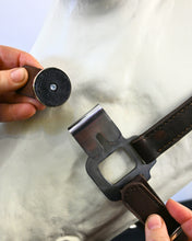 Load image into Gallery viewer, CorrectConnect Magna Halter in Blue with Fleece and Leather Breakaway