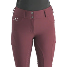Load image into Gallery viewer, CorrectConnect Burgundy Just Right Summer Breeches + Free Bit Belt