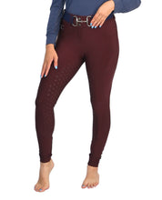 Load image into Gallery viewer, CorrectConnect Burgundy Just Right Summer Breeches + Free Bit Belt