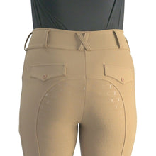 Load image into Gallery viewer, CorrectConnect Beige Just Right Summer Breeches + Free Bit Belt