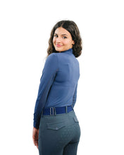 Load image into Gallery viewer, CorrectConnect Cool and Comfortable Navy Sun Shirt